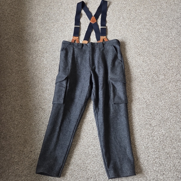 Cabela's Other - CABELAS Hunting Pants Thick WOOL Cargo Charocal Gray Men's Size 42" X 31"